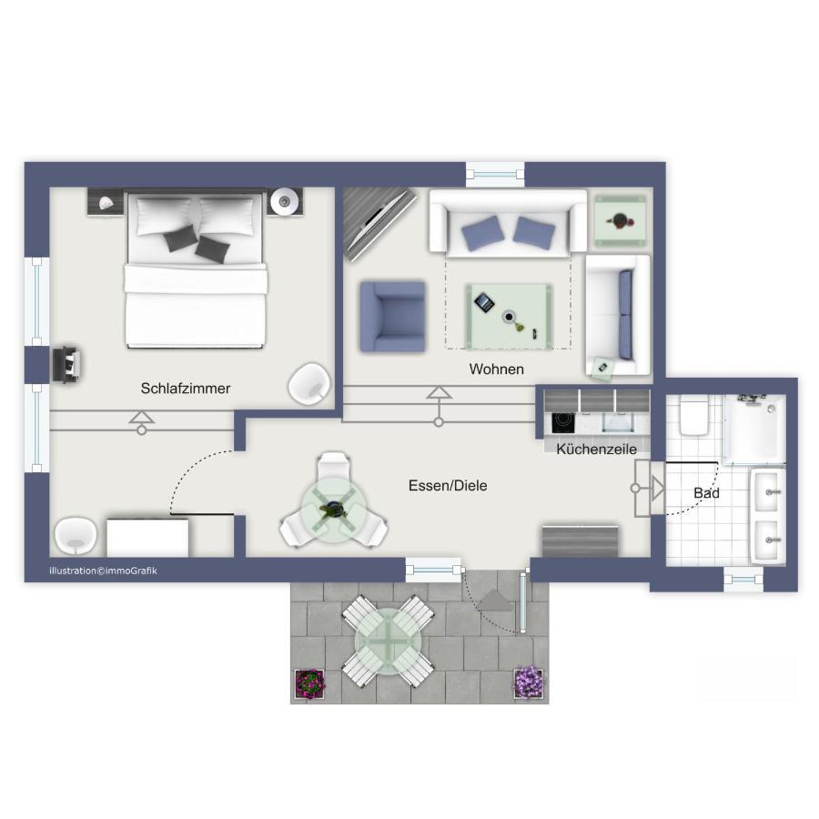 Auf Den Hoefen Wohnung 14 Kuehlungsborn Exterior foto
